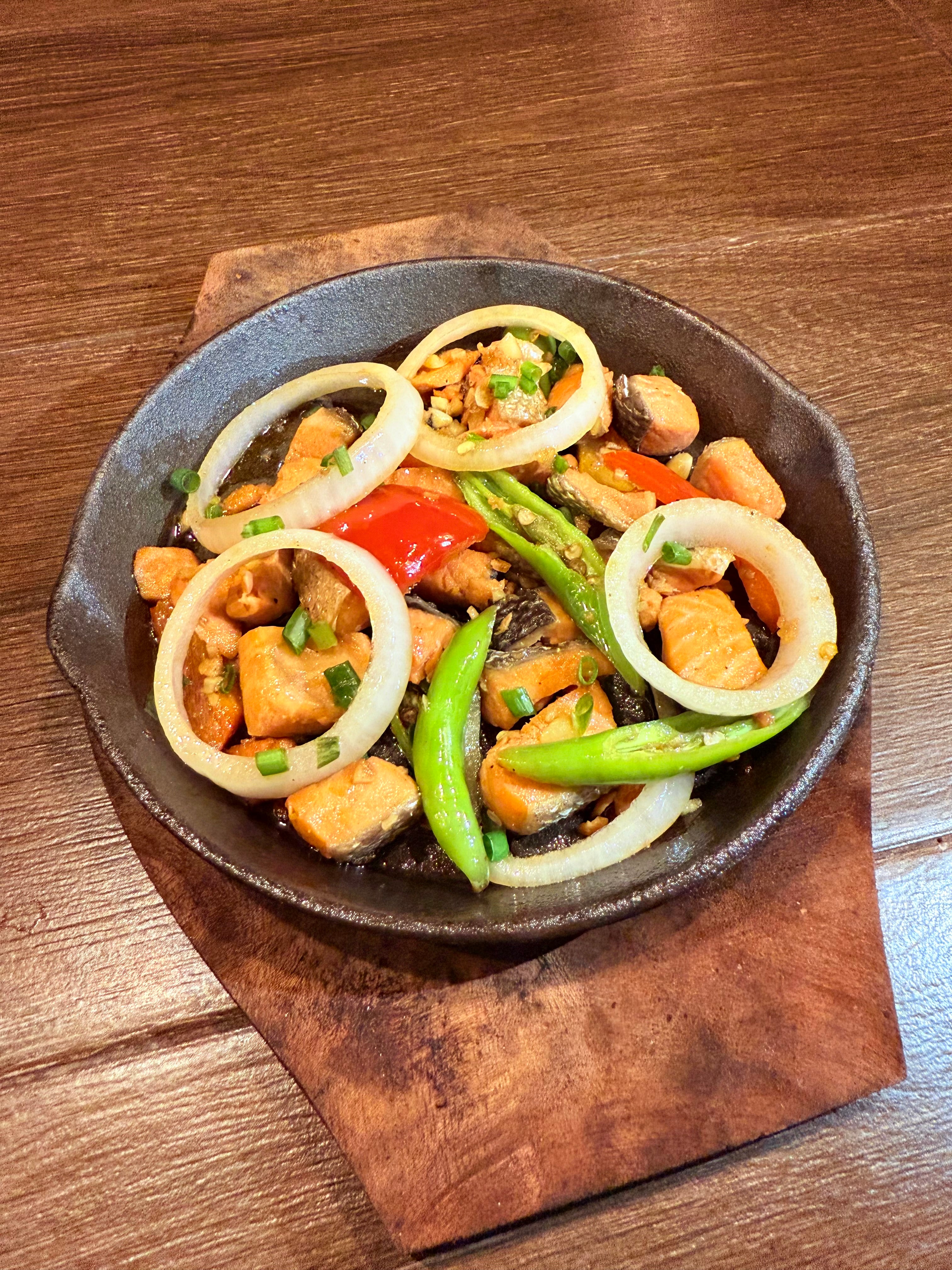 Sizzling Salmon
